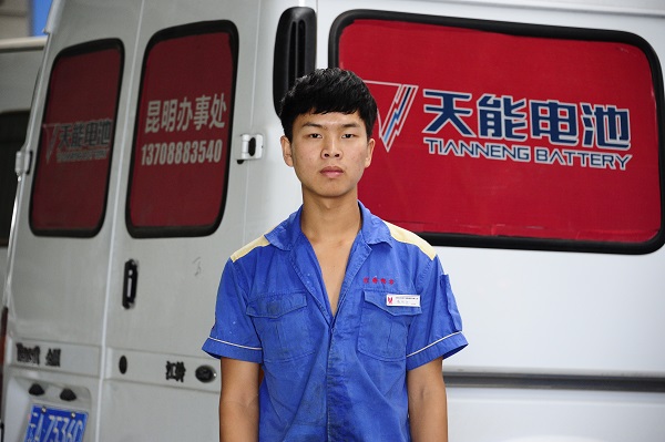 就職于云南江鈴汽車4s 的云南萬通畢業生李權達