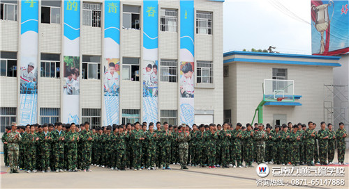 云南萬通“三教三訓”之軍事訓練