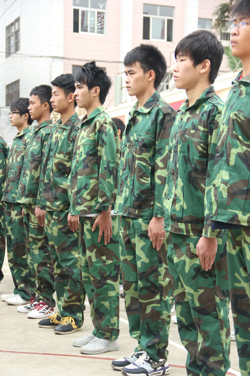 我軍訓，我受益